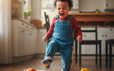 Stampvoeten, schreeuwen, huilen, weglopen, zwijgen.